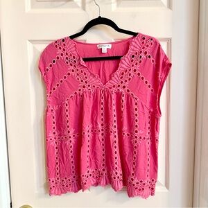 Pink studio JPR top